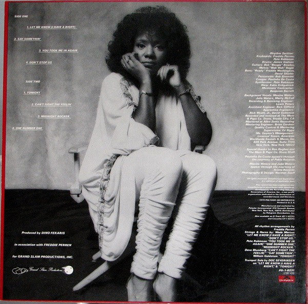 Gloria Gaynor : I Have A Right (LP, Album)