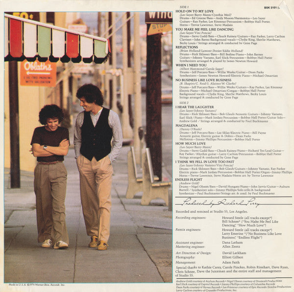 Leo Sayer : Endless Flight (LP, Album, Club, RE)