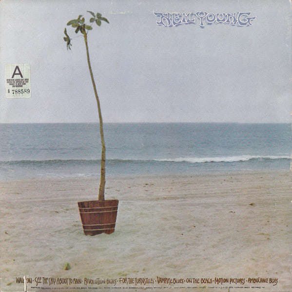 Neil Young : On The Beach (LP, Album, San)