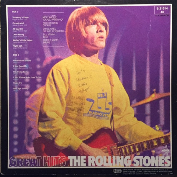 The Rolling Stones : Great Hits (LP, Comp, RE)