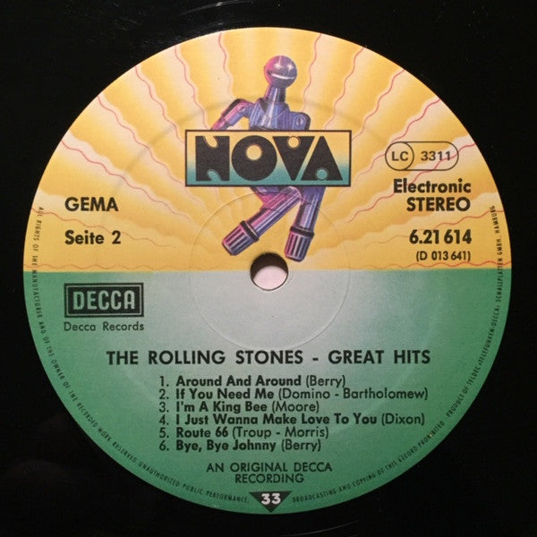 The Rolling Stones : Great Hits (LP, Comp, RE)