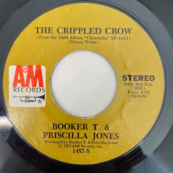 Booker T. Jones & Priscilla Jones : Wild Fox / The Crippled Crow (7", Single)