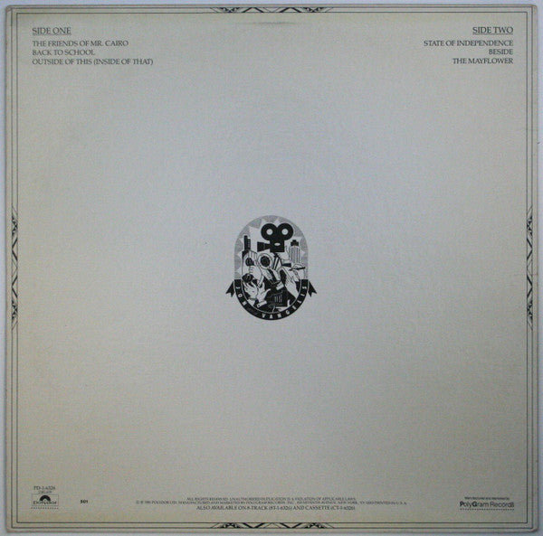 Jon And Vangelis* : The Friends Of Mr. Cairo (LP, Album, 53-)