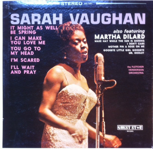 Sarah Vaughan Also Featuring Martha Dilard, The Fletcher Henderson Orchestra* : Sarah Vaughan (LP, Comp)