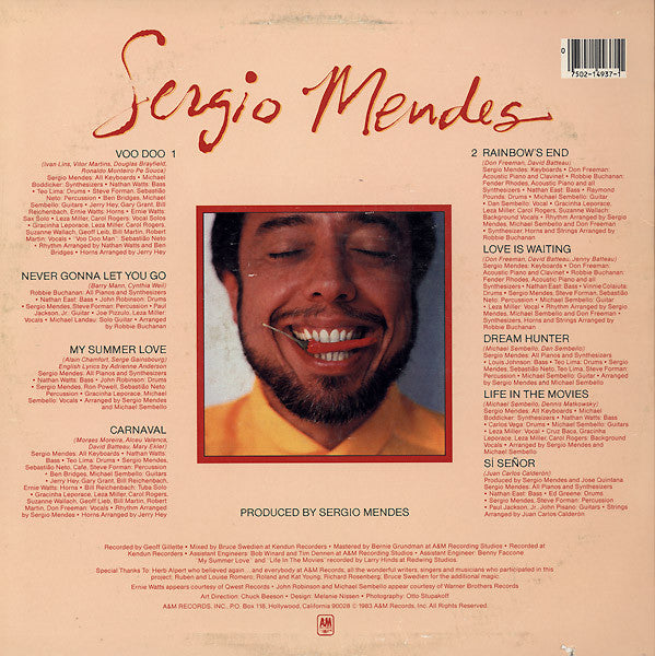 Sergio Mendes* : Sergio Mendes (LP, Album, Ind)