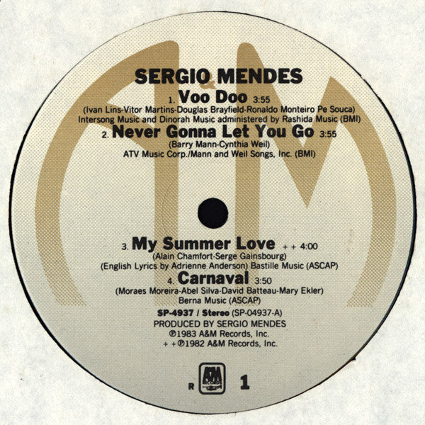 Sergio Mendes* : Sergio Mendes (LP, Album, Ind)