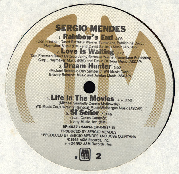 Sergio Mendes* : Sergio Mendes (LP, Album, Ind)