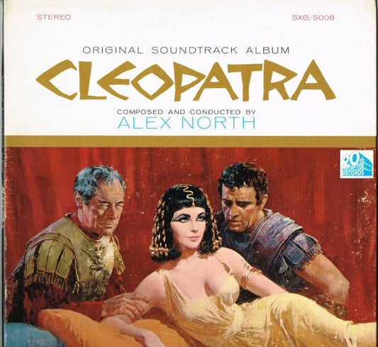 Alex North : Cleopatra (Original Soundtrack Album) (LP, Album, Gat)