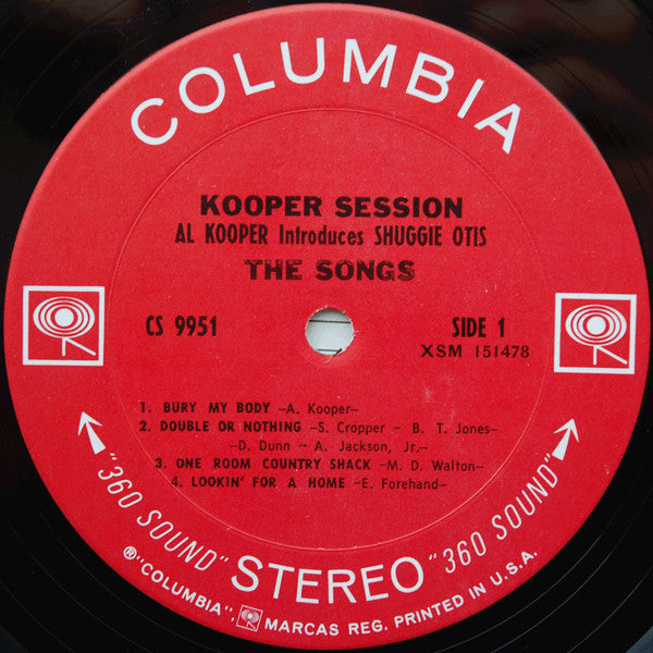 Al Kooper Introduces Shuggie Otis : Kooper Session (LP, Album, Pit)