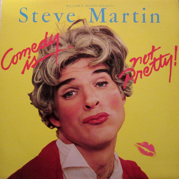 Steve Martin (2) : Comedy Is Not Pretty (LP, Album, Gol)