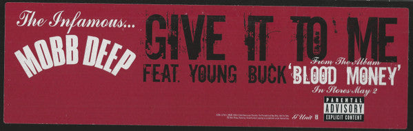 Mobb Deep : Give It To Me (12", Promo)