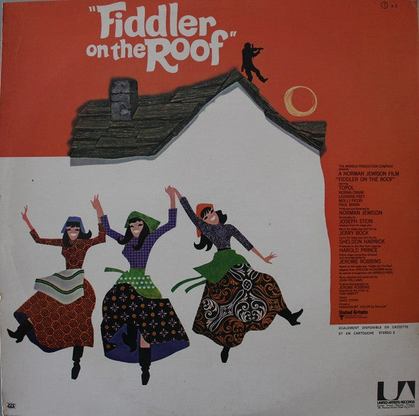 John Williams (4) : Un Violon sur le  Toit / Fiddler On The Roof (Bande Sonore Originale Du Film) (2xLP, Album)