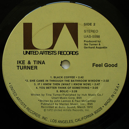 Ike & Tina* : Feel Good (LP, Album)