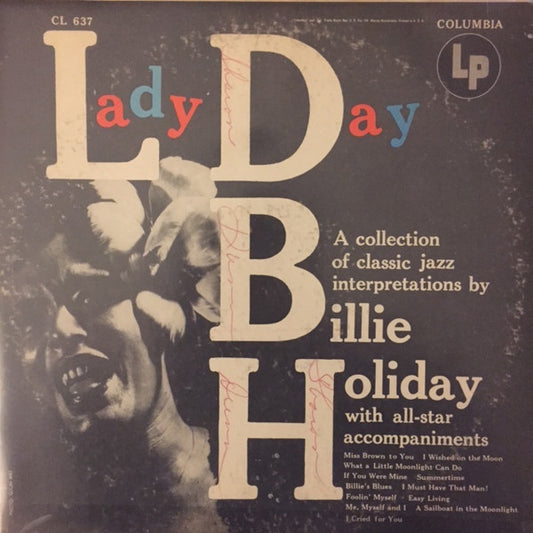 Billie Holiday : Lady Day (LP, Comp, Mono, RP)