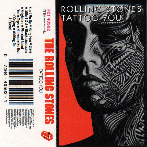 The Rolling Stones : Tattoo You (Cass, Album, RE)