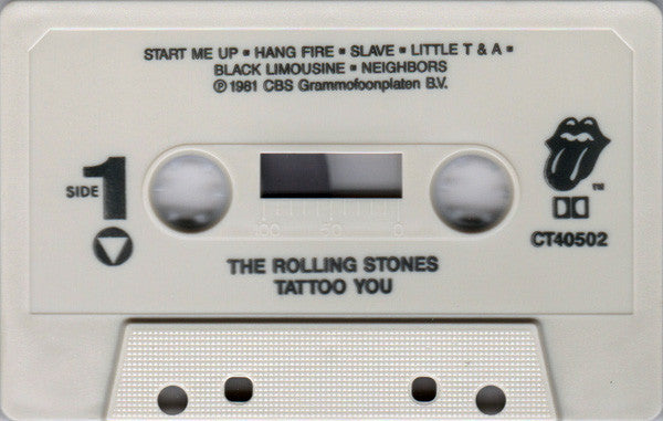 The Rolling Stones : Tattoo You (Cass, Album, RE)