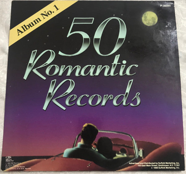 Various : 50 Romantic Records (Album No. 1) (LP, Comp, Mono)