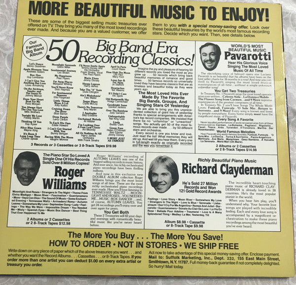 Various : 50 Romantic Records (Album No. 1) (LP, Comp, Mono)