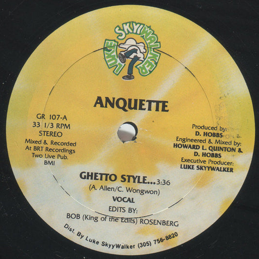 Anquette : Ghetto Style... (12")