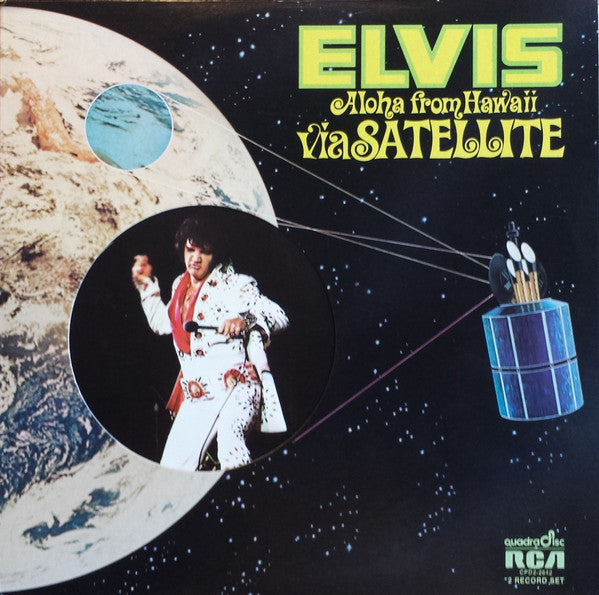 Elvis* : Aloha From Hawaii Via Satellite (2xLP, Album, Quad, RE, Bla)