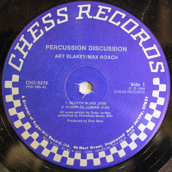 Max Roach / Art Blakey : Percussion Discussion (2xLP, Comp)