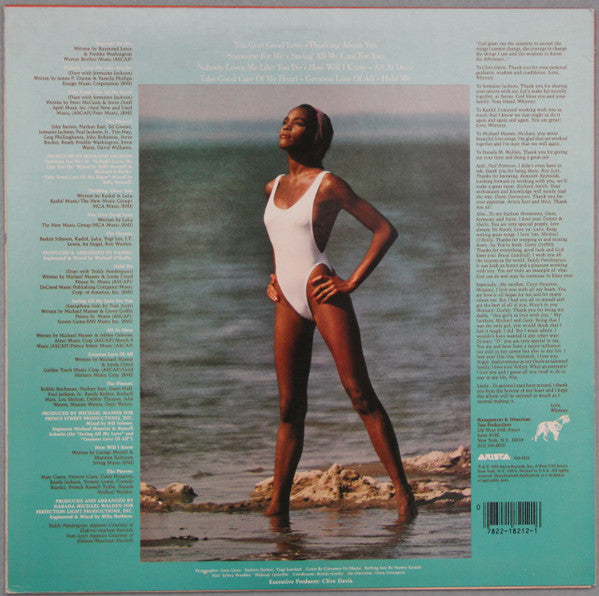 Whitney Houston : Whitney Houston (LP, Album, Ind)