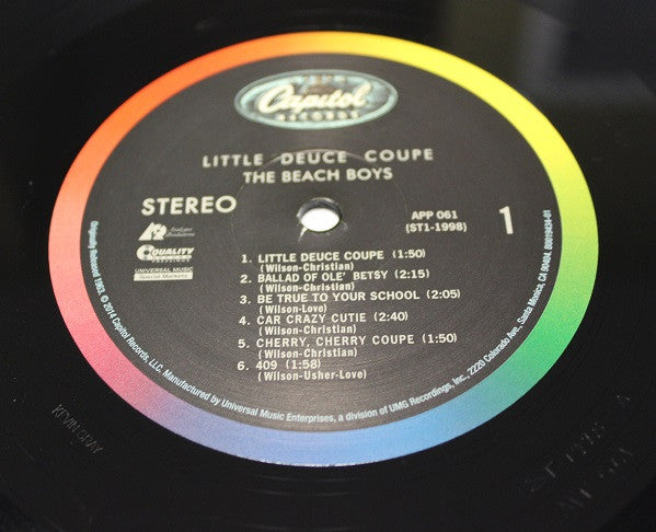 The Beach Boys : Little Deuce Coupe (LP, Album, RE, 200)