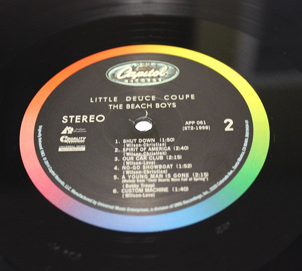 The Beach Boys : Little Deuce Coupe (LP, Album, RE, 200)