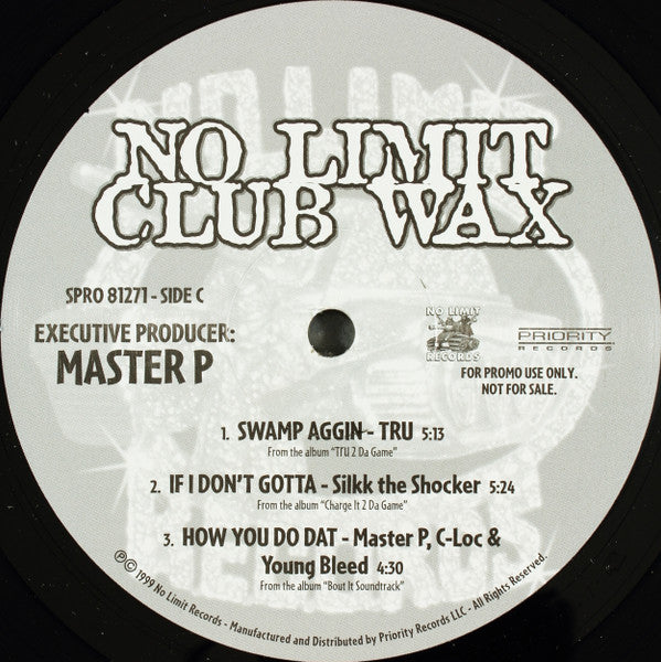 Various : No Limit Club Wax (5xLP, Comp)