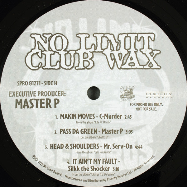 Various : No Limit Club Wax (5xLP, Comp)