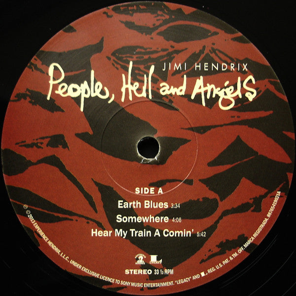 Jimi Hendrix : People, Hell And Angels (2xLP, Album, Gat)