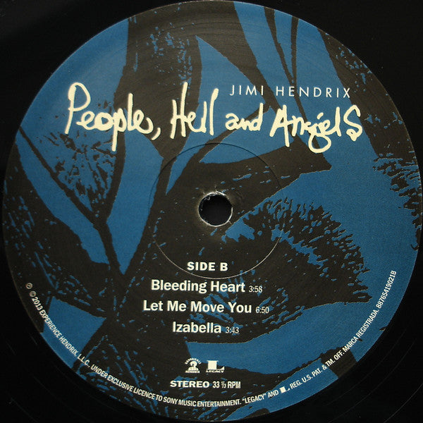Jimi Hendrix : People, Hell And Angels (2xLP, Album, Gat)