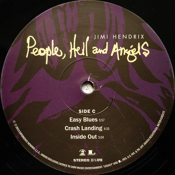 Jimi Hendrix : People, Hell And Angels (2xLP, Album, Gat)