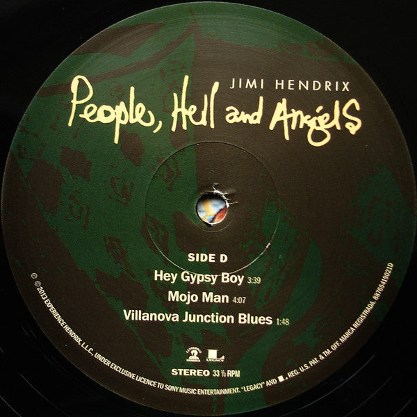 Jimi Hendrix : People, Hell And Angels (2xLP, Album, Gat)