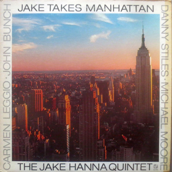 The Jake Hanna Quintet : Jake Takes Manhattan  (LP, Album)