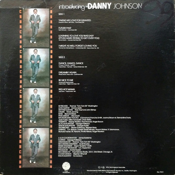Danny* : Introducing Danny Johnson (LP, Album, Promo)