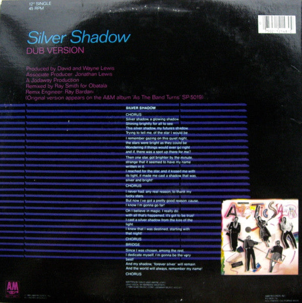 Atlantic Starr : Silver Shadow (Specially Remixed Version) (12", Single)