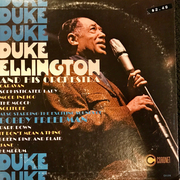 Duke Ellington And His Orchestra / Bobby Freedman & His Orchestra* : Duke Ellington And His Orchestra Also Starring The Exciting Sounds Of Bobby Freedman (LP, Comp)