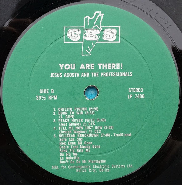 Jesús Acosta And The Professionals* : You Are There! (LP, Album)