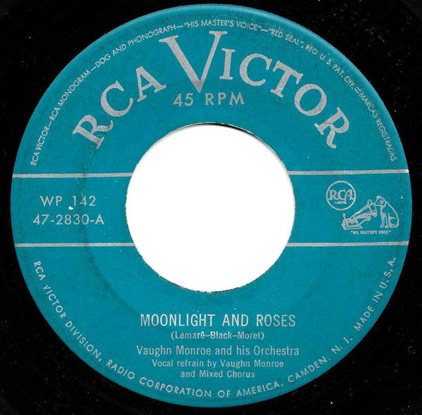 Vaughn Monroe, His Orchestra*, Quartet* And Chorus* : On The Moon-Beam (3x7", Album, RP + Box)