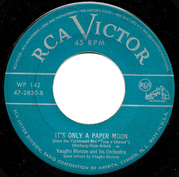 Vaughn Monroe, His Orchestra*, Quartet* And Chorus* : On The Moon-Beam (3x7", Album, RP + Box)