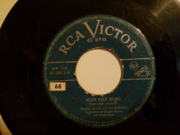 Vaughn Monroe, His Orchestra*, Quartet* And Chorus* : On The Moon-Beam (3x7", Album, RP + Box)