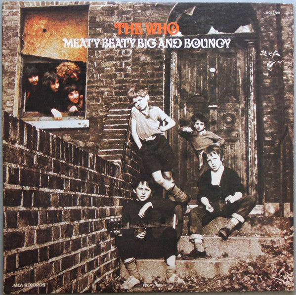 The Who : Meaty Beaty Big And Bouncy (LP, Comp, RE, Glo)