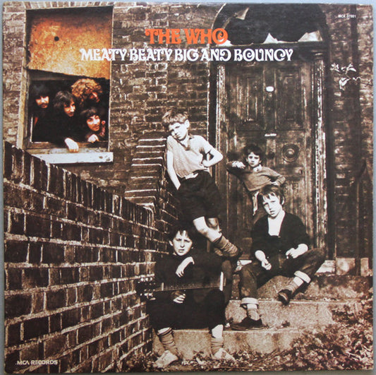 The Who : Meaty Beaty Big And Bouncy (LP, Comp, RE, Glo)