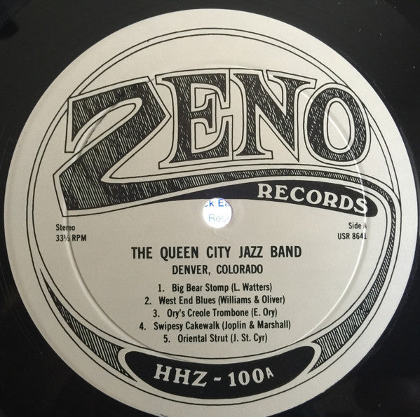 The Queen City Jazz Band : Here 'Tis (LP, Album)