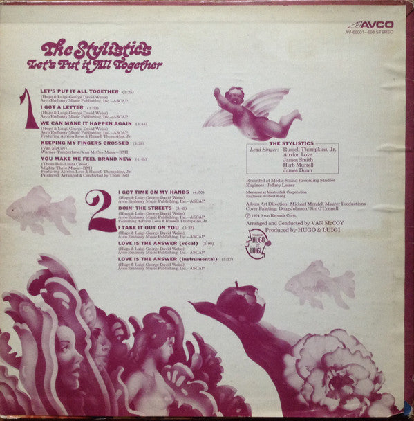 The Stylistics : Let's Put It All Together (LP, Album)