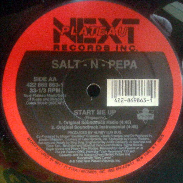 Salt 'N' Pepa : Start Me Up (12")