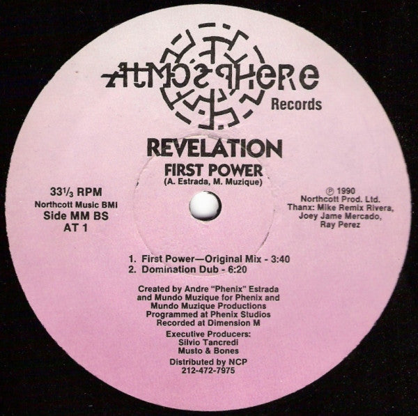 Revelation : Synth-It / First Power (12")
