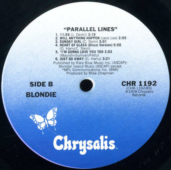 Blondie : Parallel Lines (LP, Album, RE)