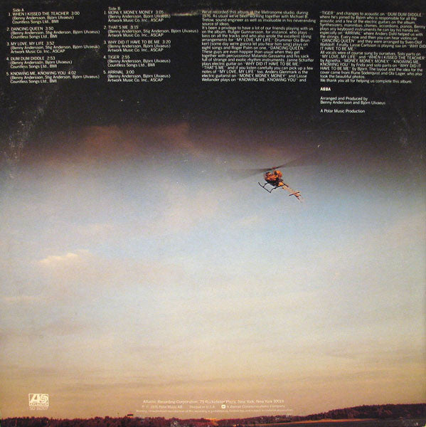 ABBA : Arrival (LP, Album, RI )